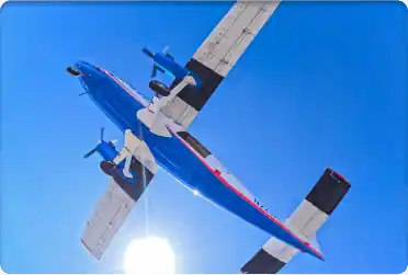twin otter en skydive puebla